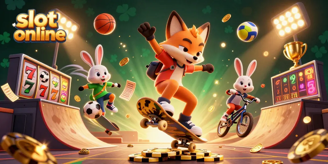 Spin the reels in vibrant slot online adventures with thrilling 3D characters and casino elements.