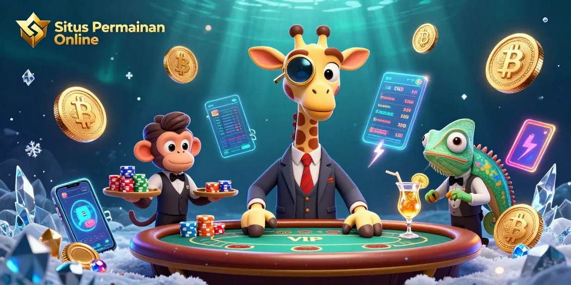 Experience winning thrills at Situs Permainan Online while enjoying vibrant casino action with unique characters.