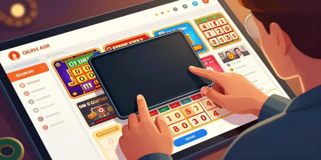 Platform ahha4d dengan antarmuka permainan togel yang menarik dan pengguna yang aktif.