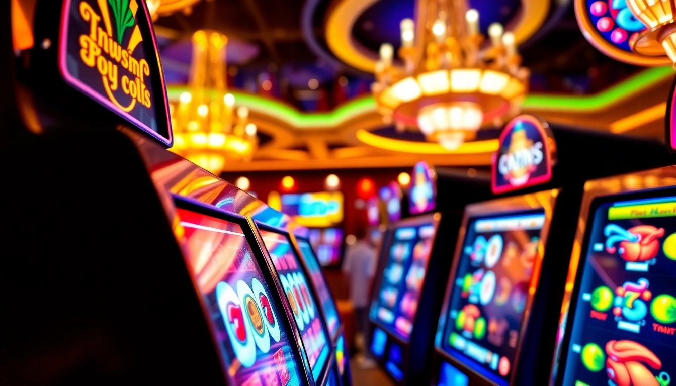 Main slot machine from https://emasputihtotorr.com/ featuring colorful reels and bright lights