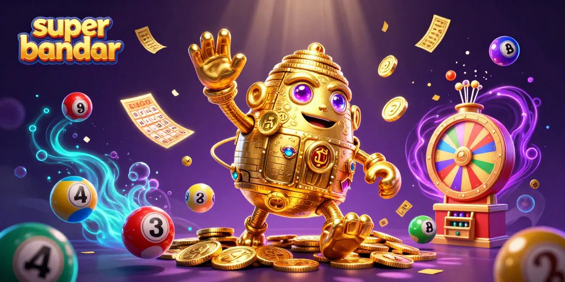 Menangkan super bandar dengan simbol slot dan koin emas yang mengelilinginya.