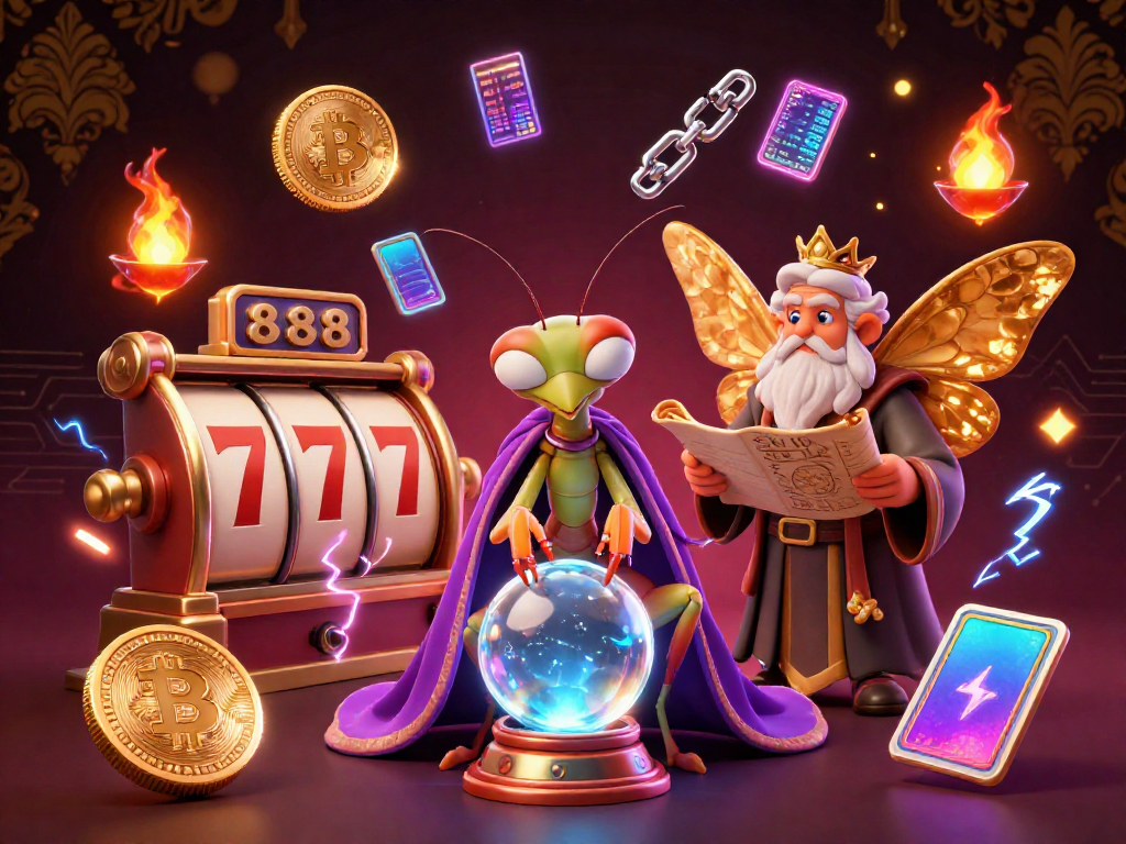 Experience the excitement of 888 slots and jackpots with vibrant 3D characters and glowing elements.