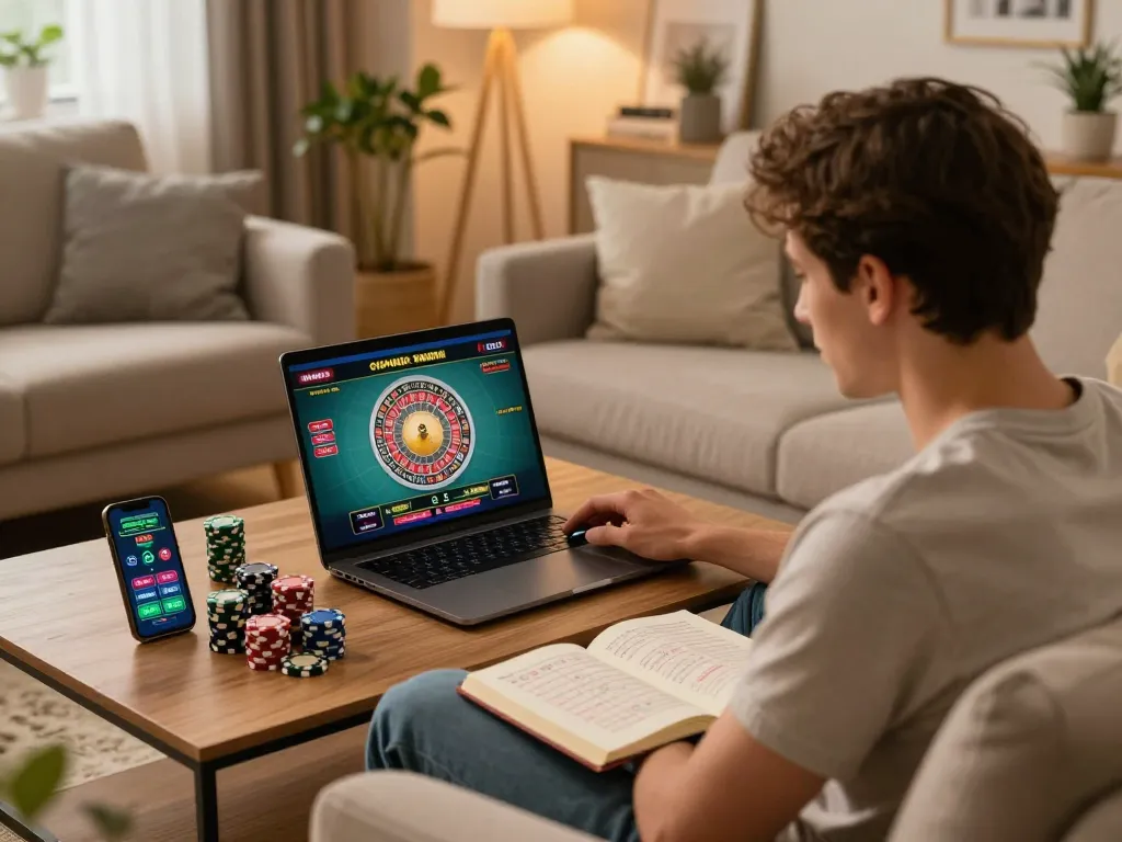Engage in gamedoithuong88 online roulette with strategic betting at home.