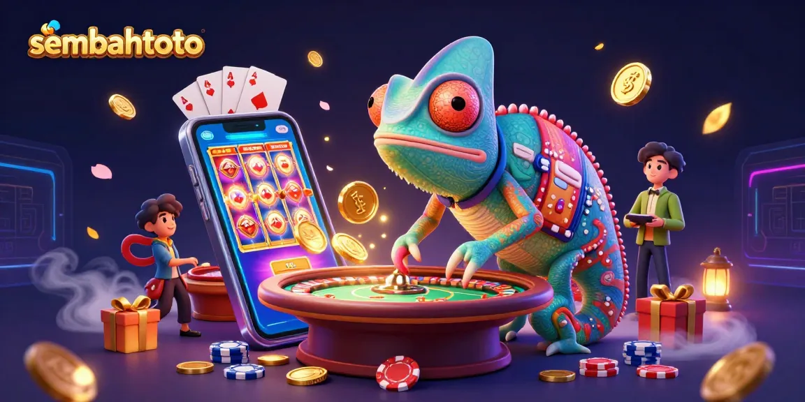 Experience the thrilling world of sembahtoto with colorful gaming action and dynamic casino elements.