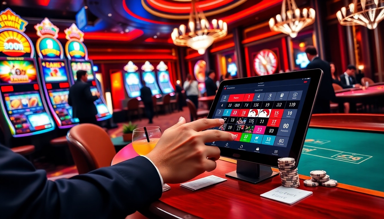 Rasakan sensasinya di Datukwin Alternatif dengan mesin slot yang berwarna-warni dan meja judi mewah.