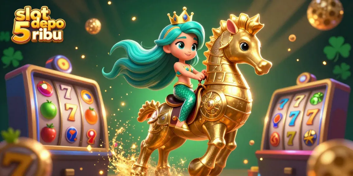 Experience thrilling wins with slot depo 5 ribu as vibrant characters ride the waves of chance in vibrant gameplay.