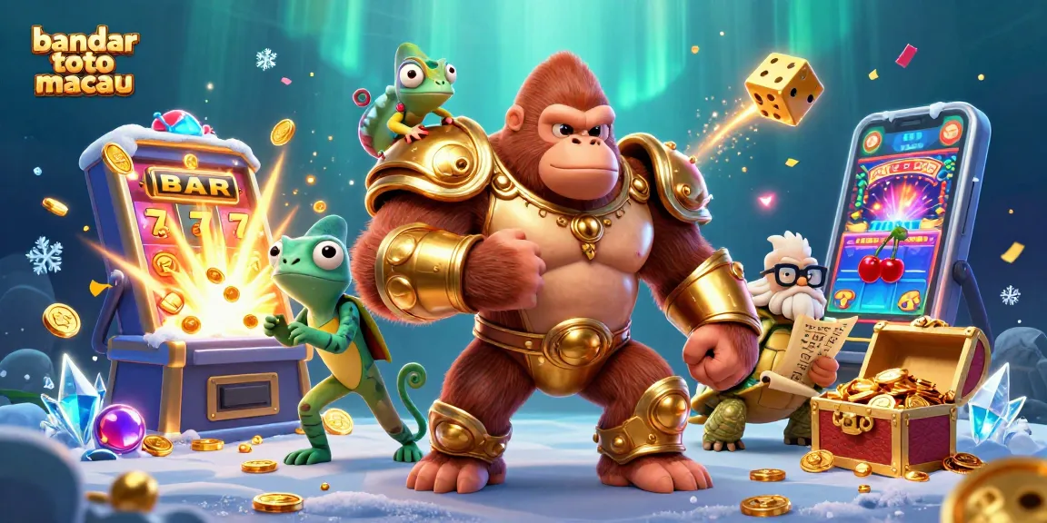 Menang dengan bandar toto macau melalui mesin slot 3D yang kaya akan fitur dan warna.
