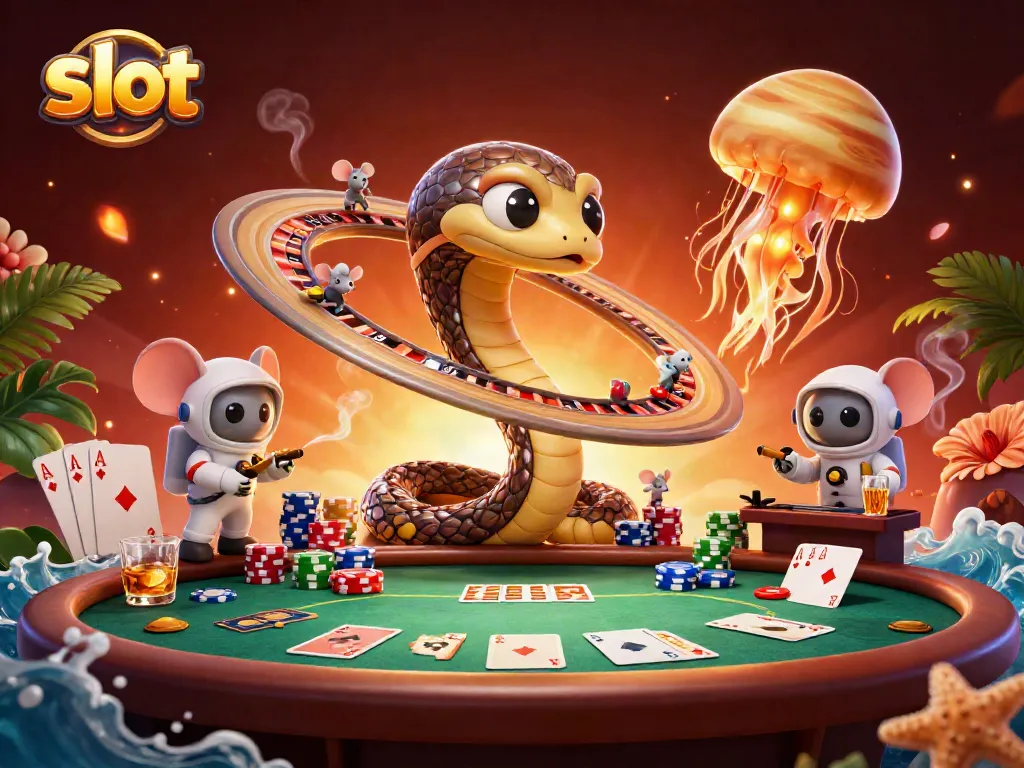 Putar slot dengan simbol keberuntungan dan keseruan taruhan di kasino cosmic.