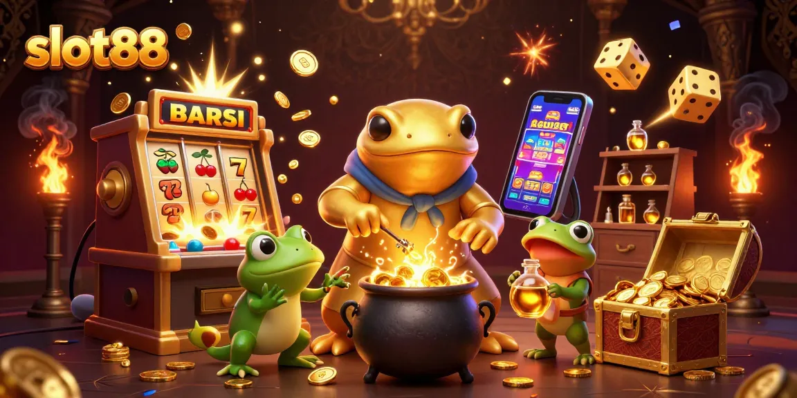 Menangkan jackpot di slot88 dengan alkemis dan teman-teman yang memproduksi koin emas.