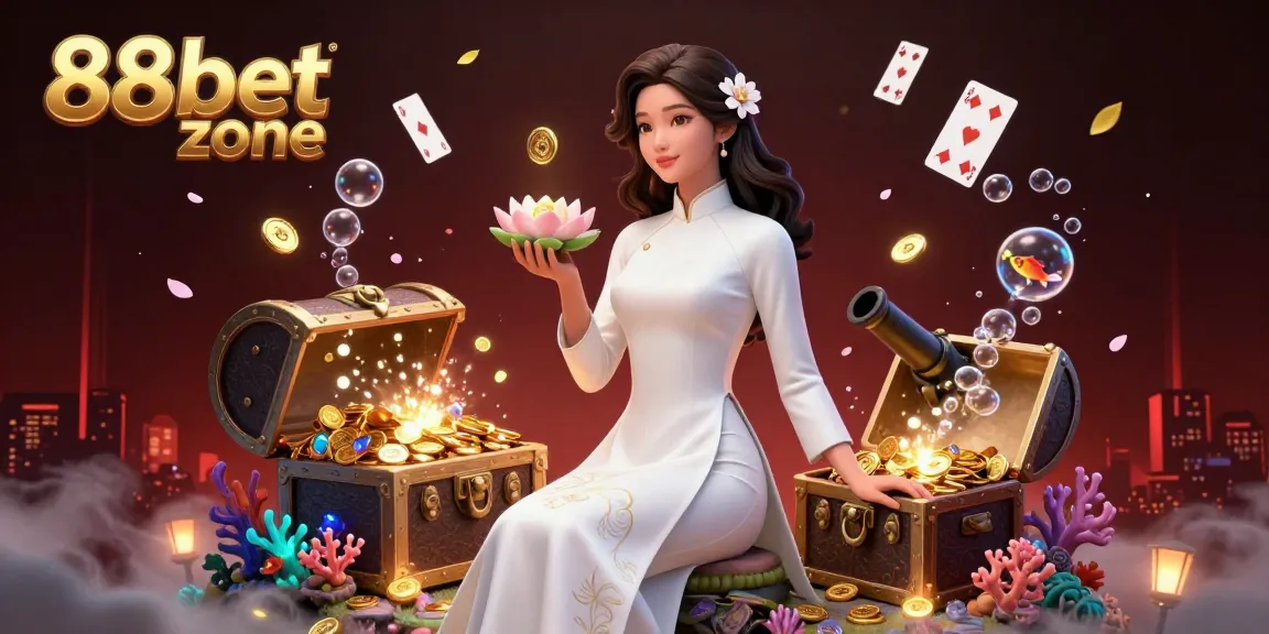 Experience thrilling gameplay at 88bet zone with vibrant casino elements and stunning visual effects.