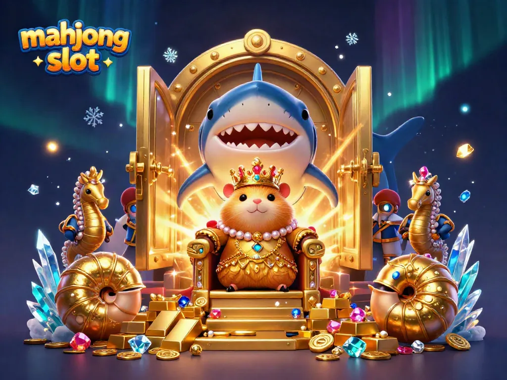 Jelajahi mahjong slot dengan desain mewah, raja hamster emas, dan harta karun yang menakjubkan.