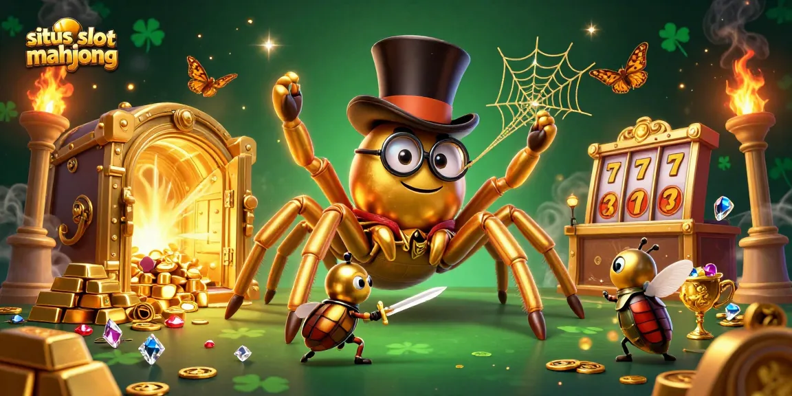 Spin the slots at situs slot mahjong and discover giant treasures in an enchanting casino scene.
