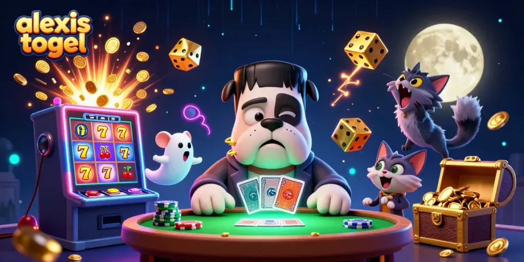 Menang di situs alexis togel dengan suasana kasino yang menggugah semangat.