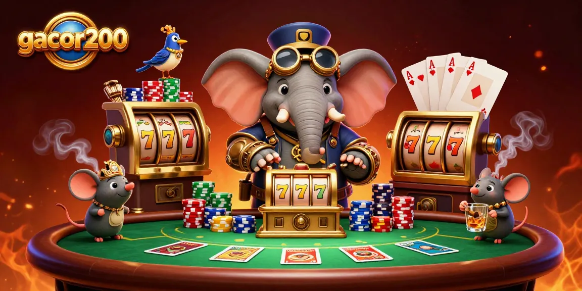 Nikmati keseruan bermain gacor200 dengan slot emas dan kucing berkemah yang aktif.