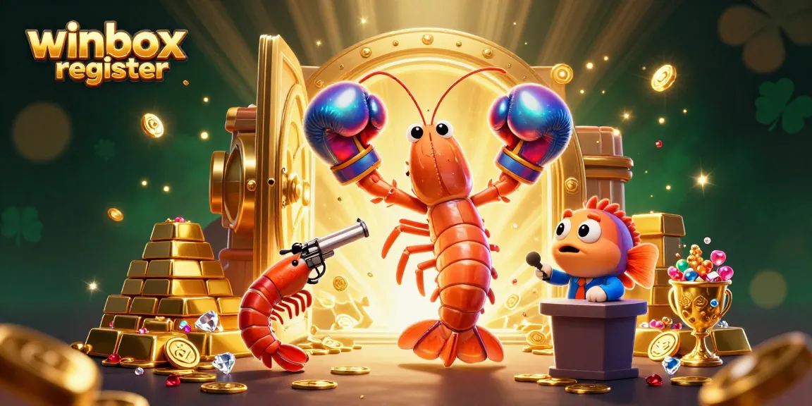 Engage with winbox register for thrilling casino experiences featuring bright game elements and adventurous aquatic characters.
