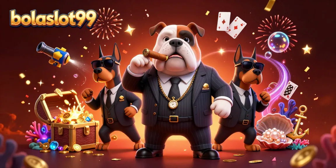 Experience thrilling gameplay with bolaslot99 featuring a dynamic casino scene with characters and elements.