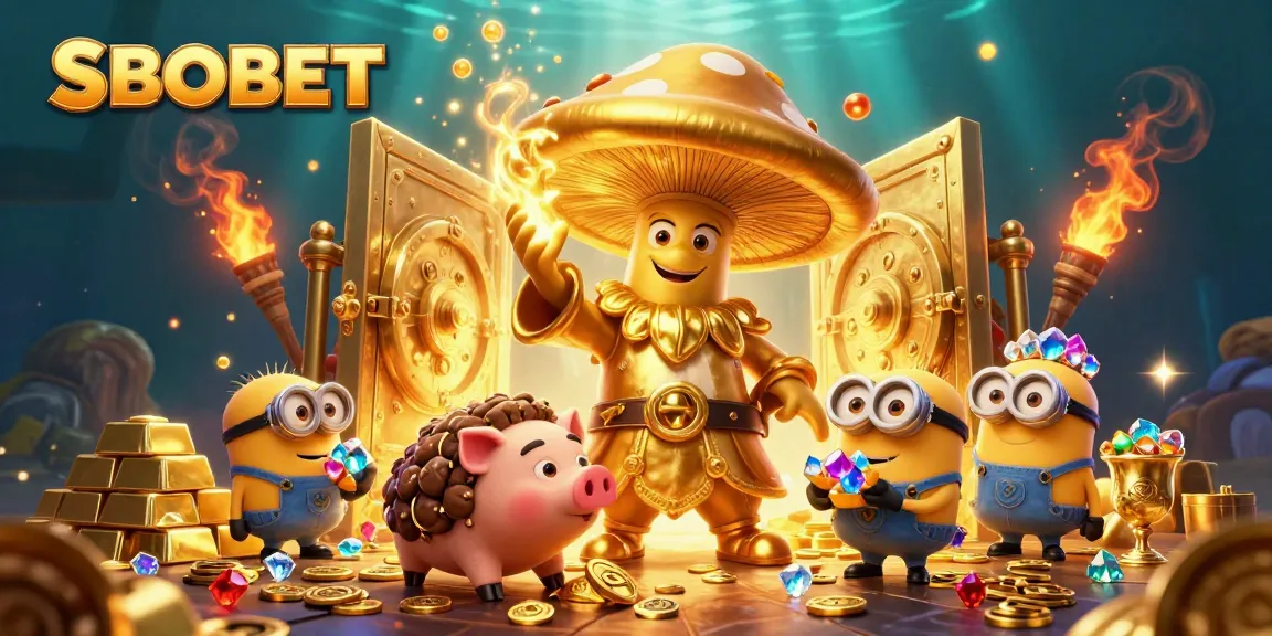 แทงบอล SBOBET กับเวทมนตร์เห็ดทองคำที่เต็มไปด้วยสมบัติโดยรอบ