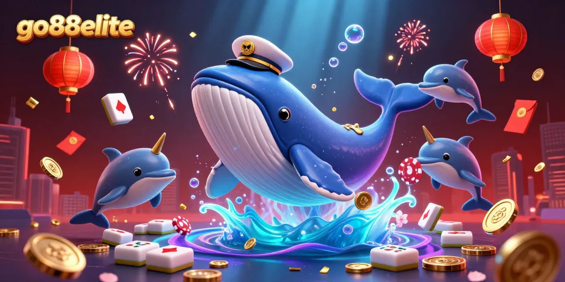 Experience the vibrant world of go88elite with underwater treasures and casino elements in thrilling action.