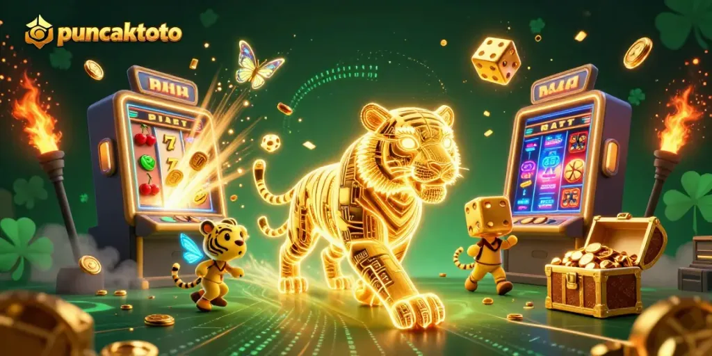 Puncaktoto menawarkan pengalaman bermain yang menarik dengan jackpot slot dan simbol keberuntungan melimpah.