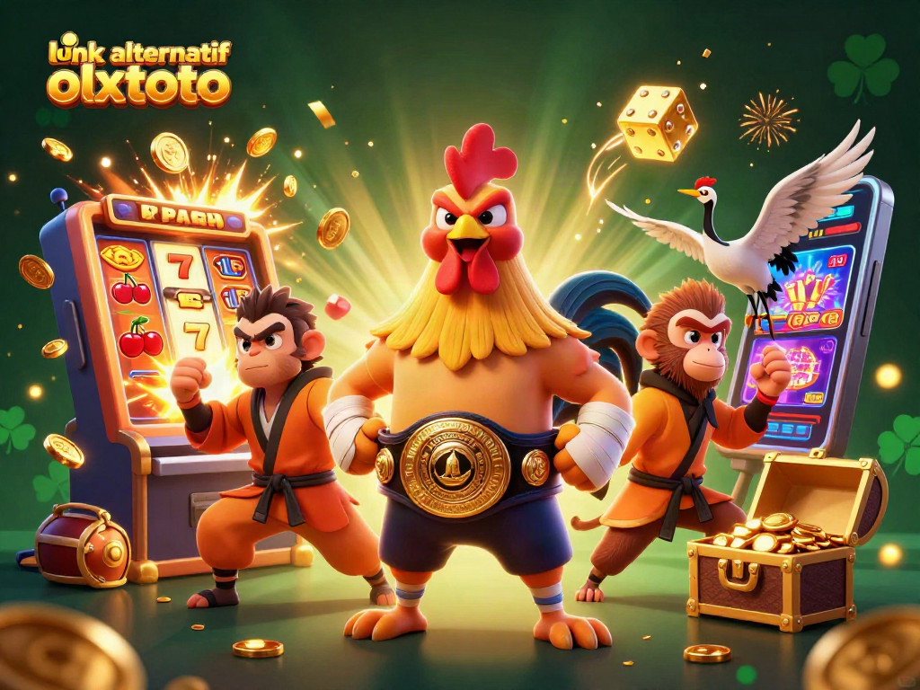 Mengikuti link alternatif olxtoto dengan slot jackpot penuh koin dan karakter berjaya di kasino