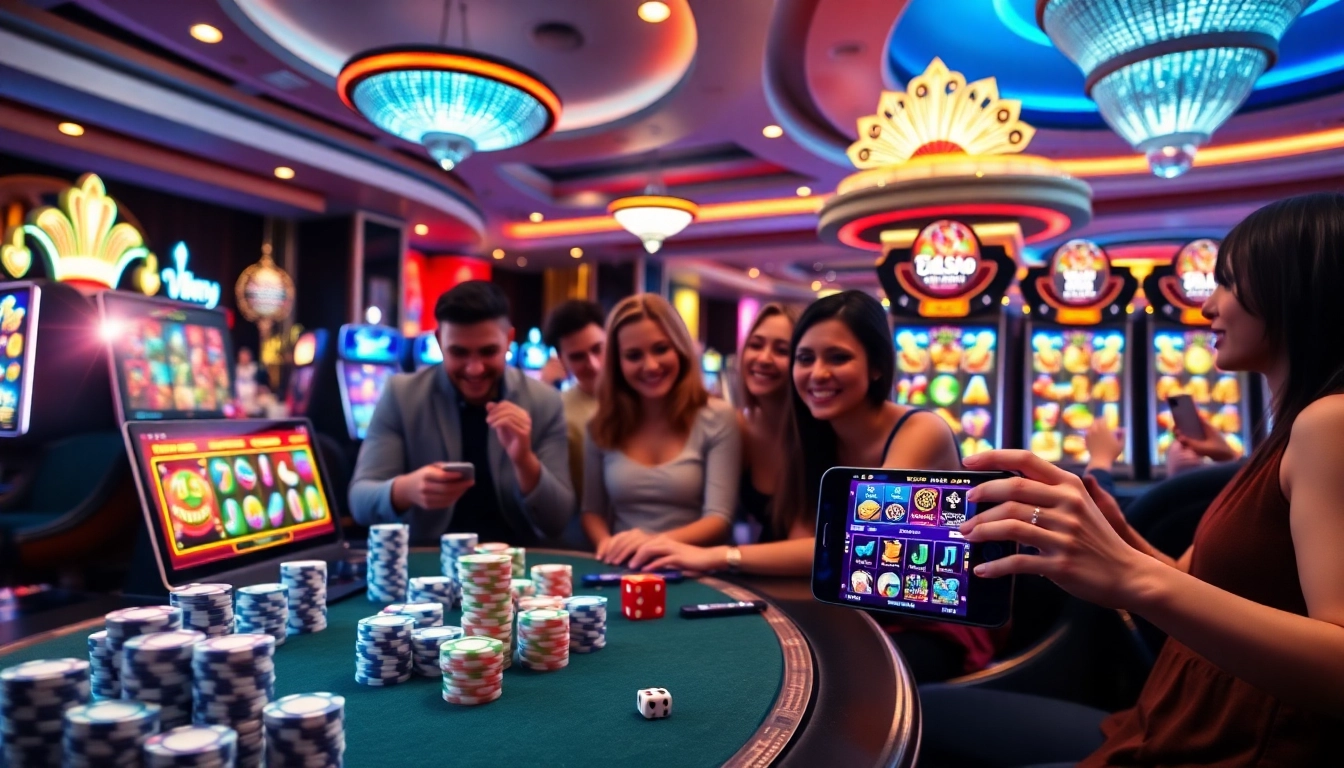 Spin the reels with link slot pakai pulsa in a vibrant online casino atmosphere.