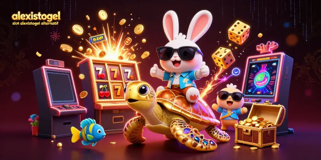 Memenangkan jackpot di gaming dengan slot alexistogel alternatif dan karakter 3D yang menggemaskan.