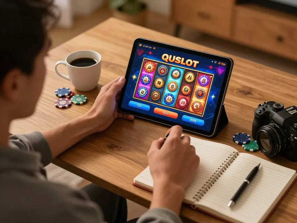Play engaging slot games on QQSLOT Link Alternatif while enjoying a cozy home atmosphere.