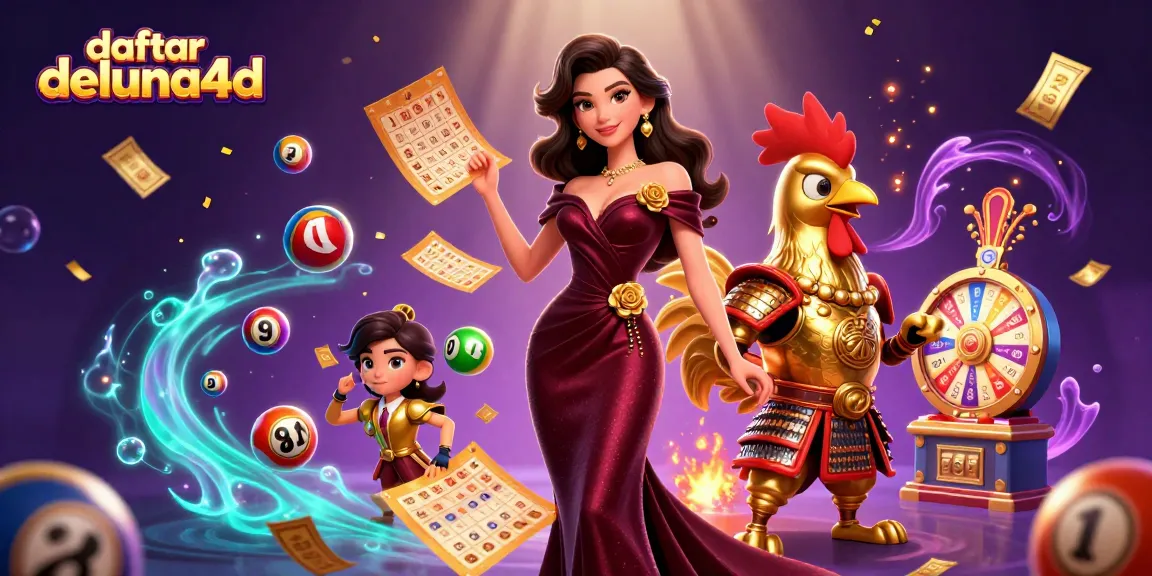 Experience excitement and big wins with daftar deluna4d and vibrant lottery games in a dazzling scene.