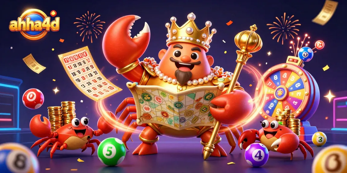 Engage in thrilling lottery action with ahha4d's vibrant illustration featuring energetic gameplay elements.