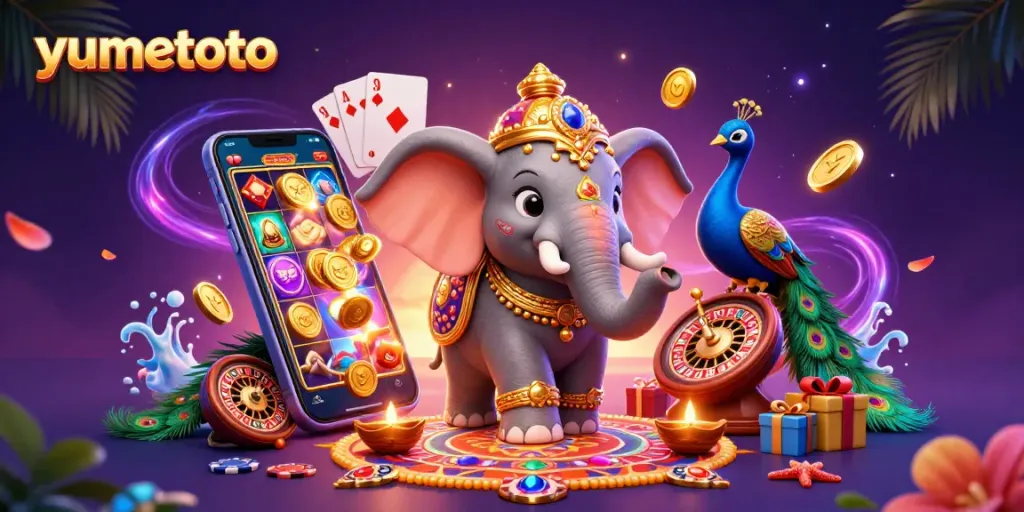 Spin your luck with yumetoto's vibrant and colorful gaming experience for thrilling wins.