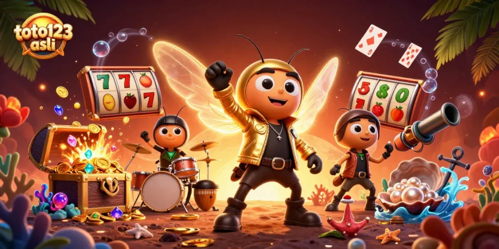 Engage with toto123 asli in a vibrant online casino experience, featuring dynamic slot themes.